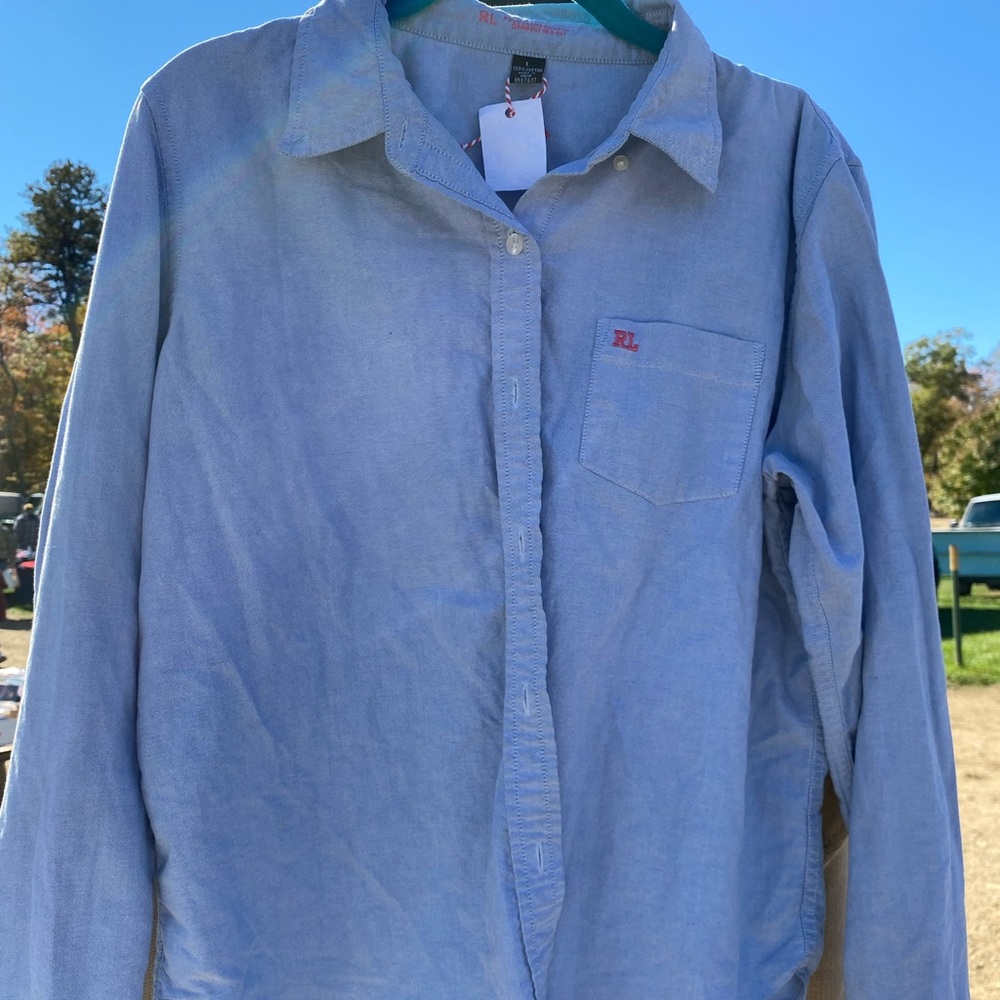 Vintage Ralph Lauren “denim” top